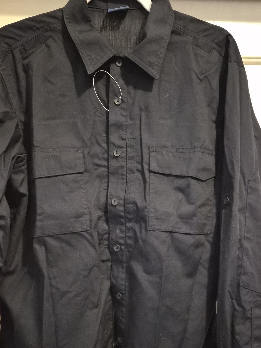 Men's Propper Tactical Black Button-Up Shirt